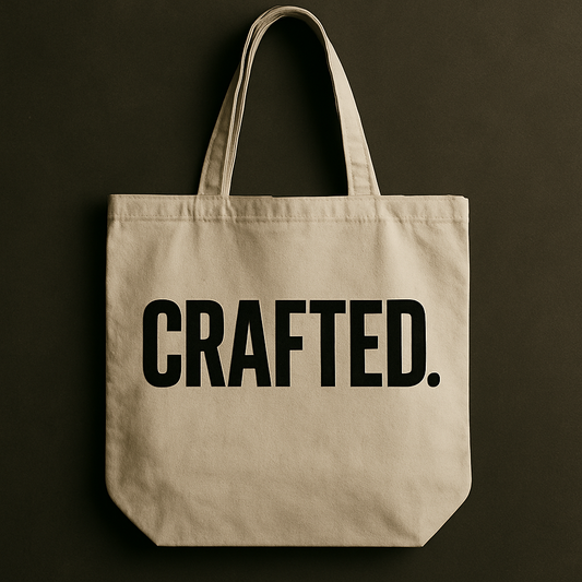 CRAFTED. Tote Bag