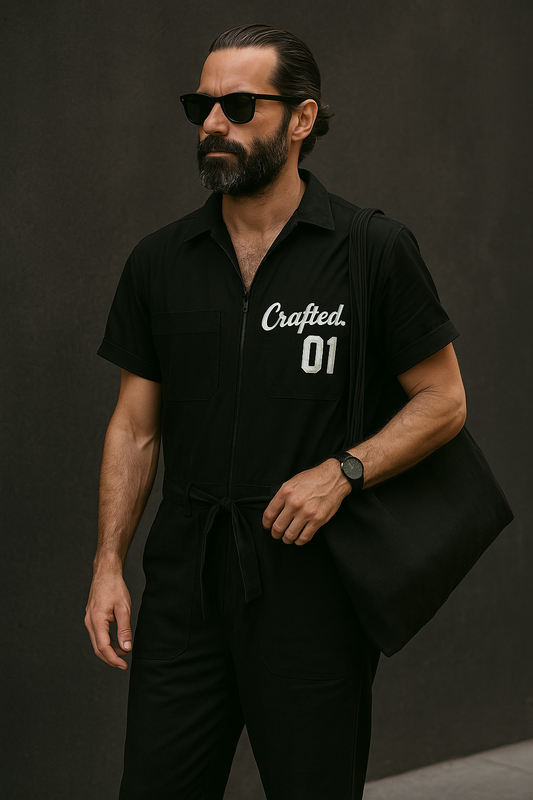 Crafted. 01 Utility Jumpsuit Design